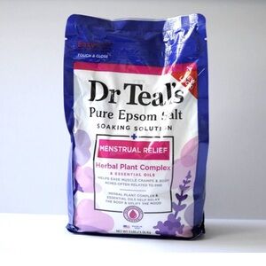 Dr Teal's Menstrual Relief Pure Epsom Salt Soaking Solution